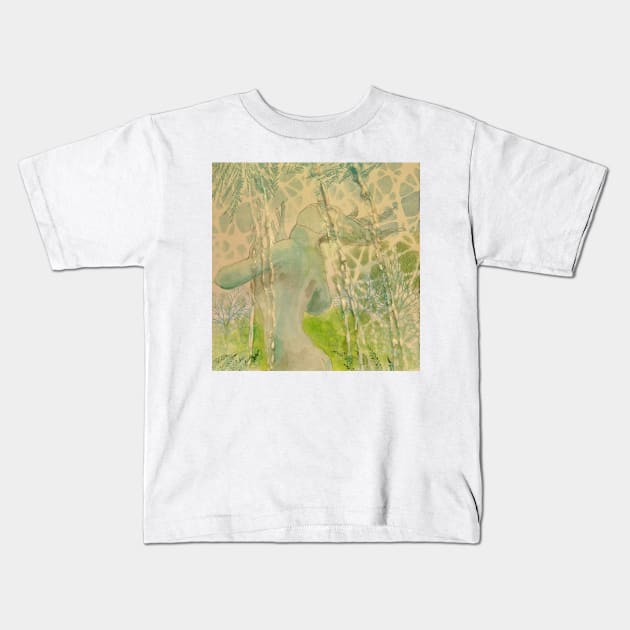 Foam Kids T-Shirt by MagsWilliamson